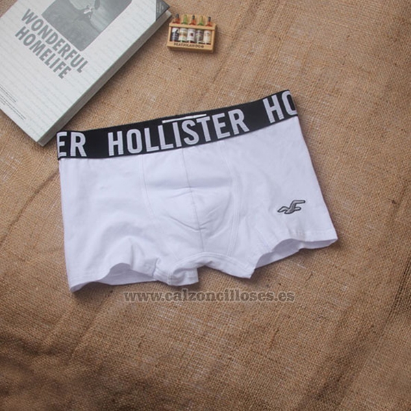 Boxer Hollister Hombre Blanco 